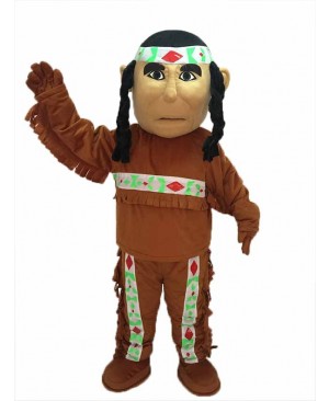 Hot Sale Adorable Realistic New Popular Professional Native American Indian Mascot Costume