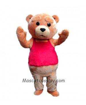 High Quality New Ted Costume Teddy Bear Mascot Costume