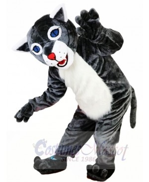 New Hot Sale Wildcat Mascot Costume Adult Size Halloween Outfit Fancy Dress 