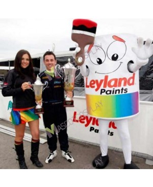 High Quality Adult Leyland Paint Pot Mascot Costume