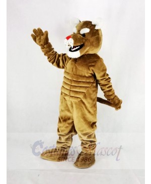 Power Brown Cougar Mascot Costume College