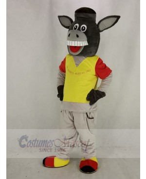 Funny Martin the Donkey Mascot Costume