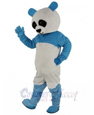 Blue Panda Mascot Costumes Animal