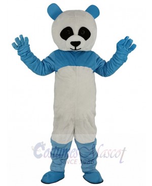 Blue Panda Mascot Costumes Animal