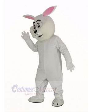 White Easter Bunny Rabbit Mascot Costume