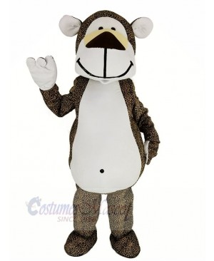 Chubby Leopard Mascot Costume Animal