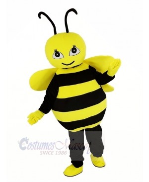 Yellow Little Bee Mascot Costume Animal