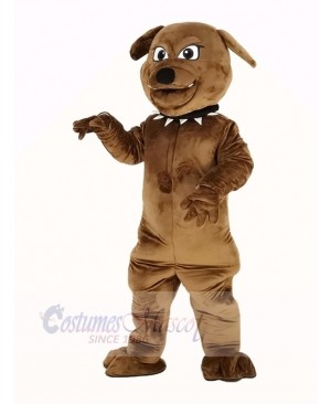 Brown Bulldog Mascot Costume Animal