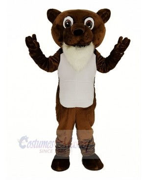 Corby Power Cat Cougar Mascot Costume Animal