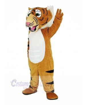 Super Muscle Tiger Mascot Costume Animal