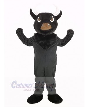 Black Bull Mascot Costume Adult