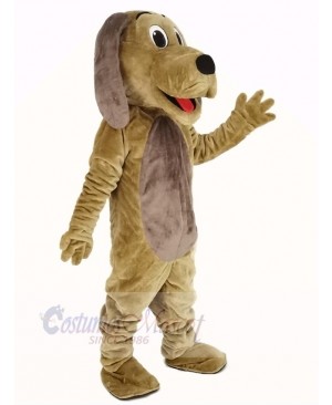 Dog with Brown Belly Mascot Costume