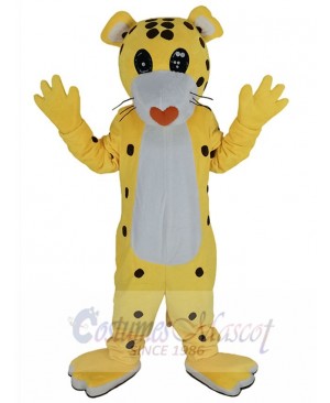 Cheetah Leopard mascot costume