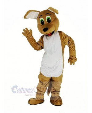 Dark Tan Kangaroo Mascot Costume