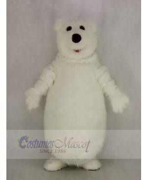Giant Fat Polar Bear Mascot Costume