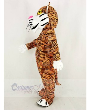 Strong Tiger Mascot Costume Animal