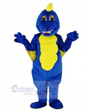 Blue Fly Dragon Mascot Costume Adult