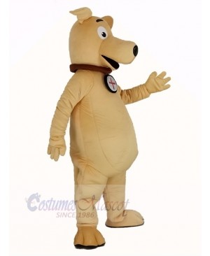 Light Brown Dog Mascot Costume
