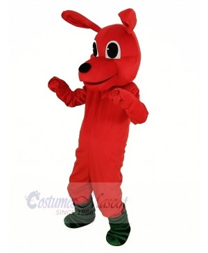 Red Kangaroo Mascot Costume Animal