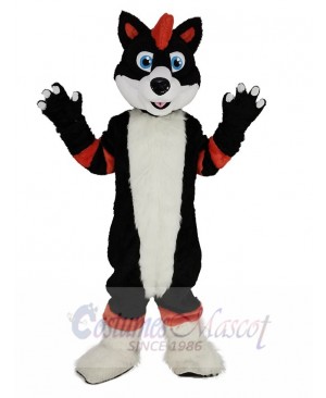 Husky Dog mascot costume