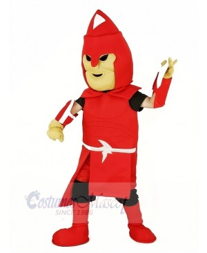 Red Titan Spartan Mascot Costume Adult	