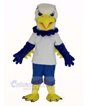 Cool Blue Eagle Mascot Costume Animal