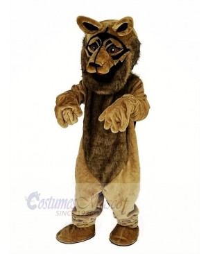 Brown German Shepherd Dog Mascot Costume