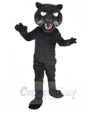 Black Panther with Long Beard Mascot Costume Animal