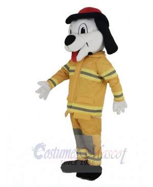 Fire Department Dog Mascot Costume Animal