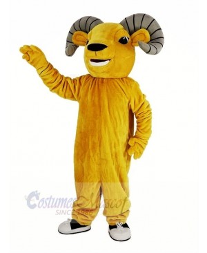 Light Brown Sport Ram Mascot Costume Animal