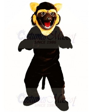 Black Fierce Wolf Wolverine Mascot Costumes 