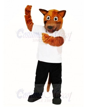 Brown Dog Mascot Costume Free Shipping 