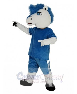 Horse mascot costume