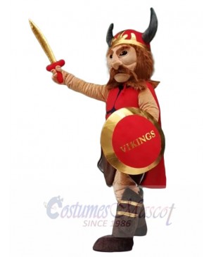 Viking Pirate mascot costume