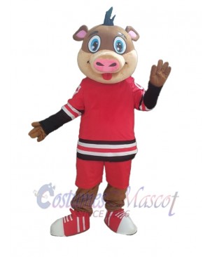 Boar mascot costume