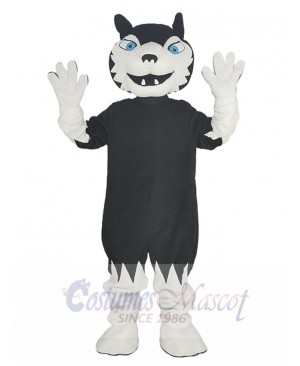 Wolf mascot costume