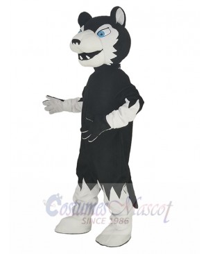 Black Wolf Player Mascot Costume Animal