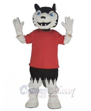 Wolf mascot costume