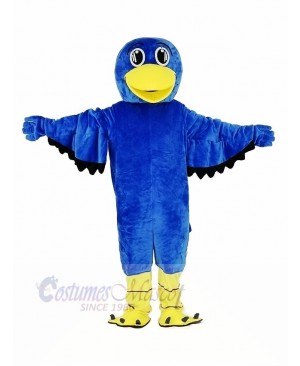 Blue Falcon Mascot Costume Animal