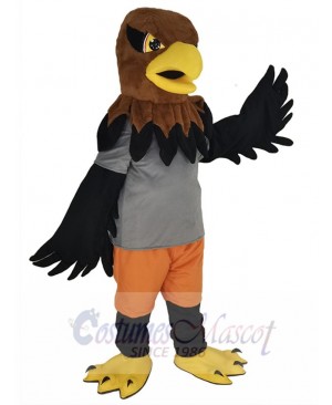 Hawk mascot costume