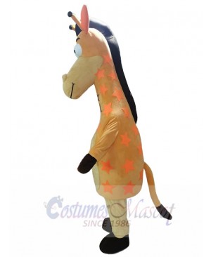 Giraffe mascot costume