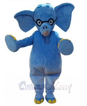 Elephant mascot costume