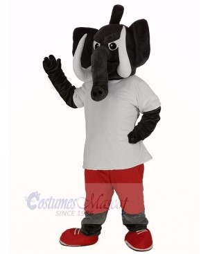 Power Grey Elephant Mascot Costume Animal