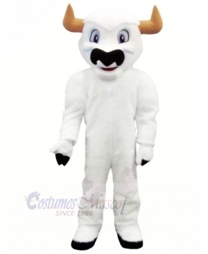 White Buffalo Mascot Costumes Cartoon	