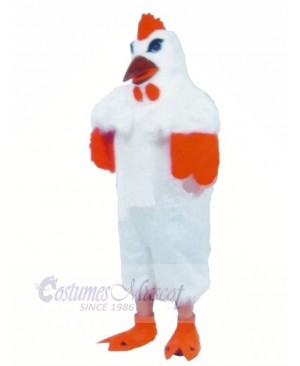 White Lightweight Chicken Mascot Costumes Cartoon