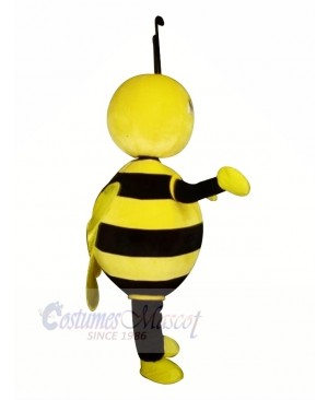 Cute Little Yellow Bee Mascot Costumes Cartoon