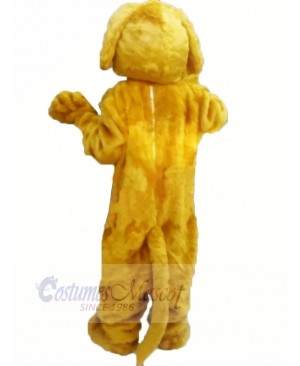 Yellow Lightweight Dog Mascot Costumes Cartoon