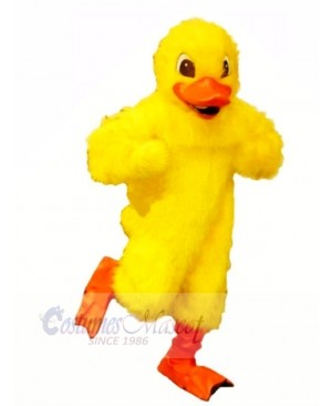 Yellow Lightweight Duck Mascot Costumes Cartoon	