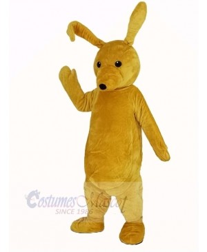 Yellow Rabbit Long Ears Mascot Costume