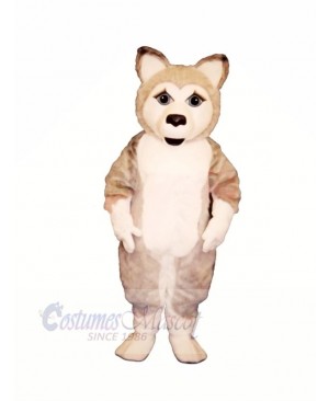 Cute Wolf Mascot Costumes Cartoon